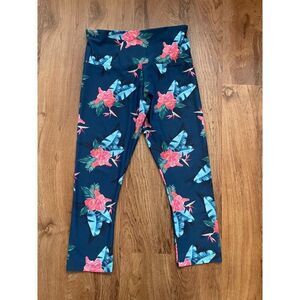 Lorna Jane floral leggings 